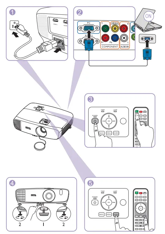 BenQ HT2050A 1080P Home Theater-7