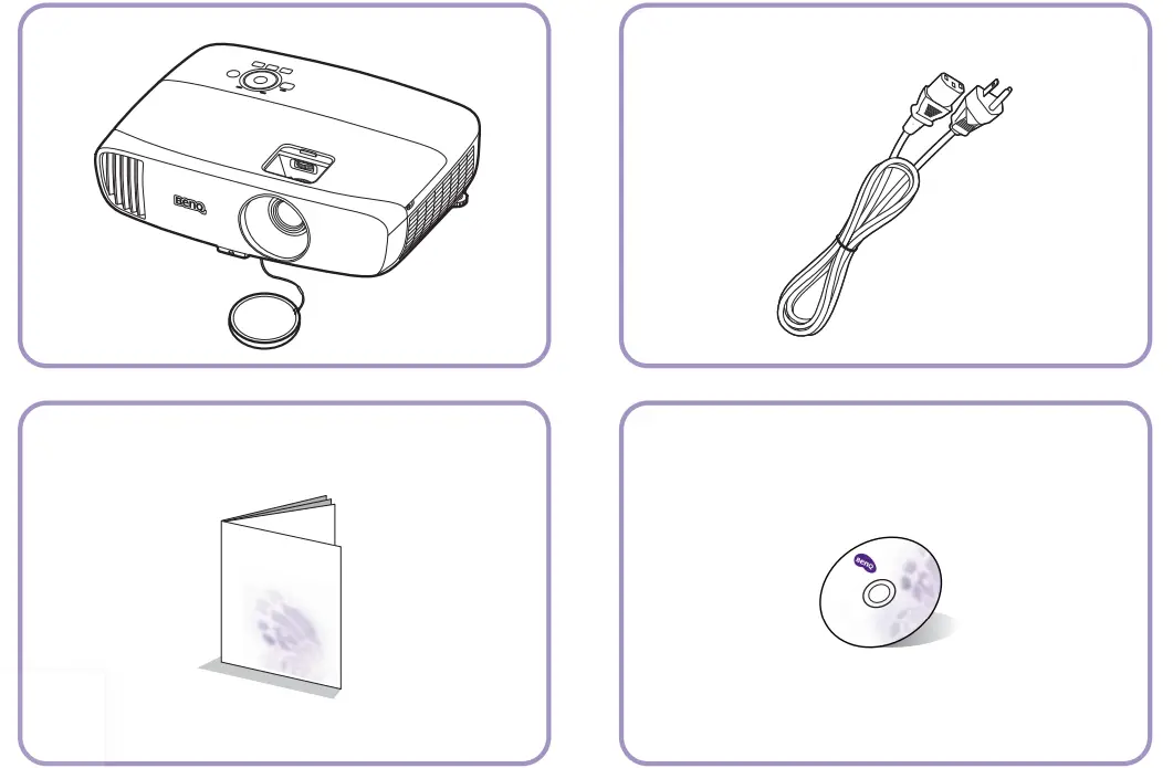 BenQ HT2050A 1080P Home Theater ProjectoR-2