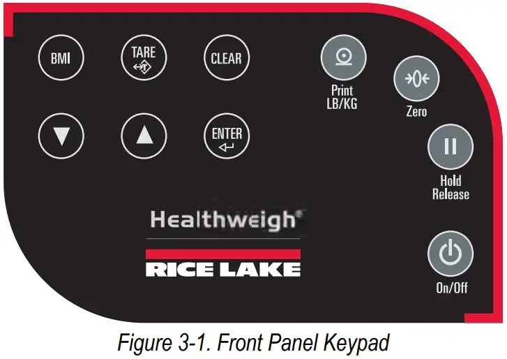 RICE LAKE 350 10 3M Dual Ramp Digital Wheelchair Scale - Figure 7