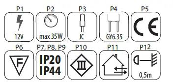 KanluX-PERS-CT-DS94-Sapho-MARIN-Ceiling-Spotlight-Instruction-Manual-fig-1