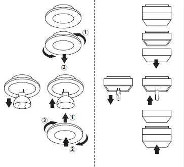 KanluX-PERS-CT-DS94-Sapho-MARIN-Ceiling-Spotlight-Instruction-Manual-fig-5