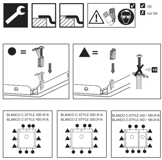 BLANCO Claron Style 500-IF-A Stainless Steel Satin Polish - 2
