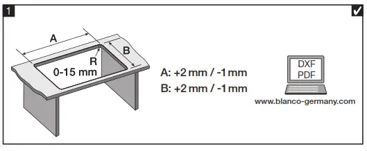 BLANCO Claron Style 500-IF-A Stainless Steel Satin Polish - 4