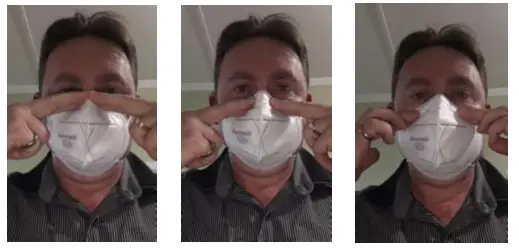 Honeywell H910P N95 Mask Nose Bridge