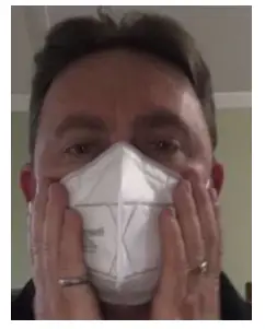 Honeywell H910P N95 Mask Step