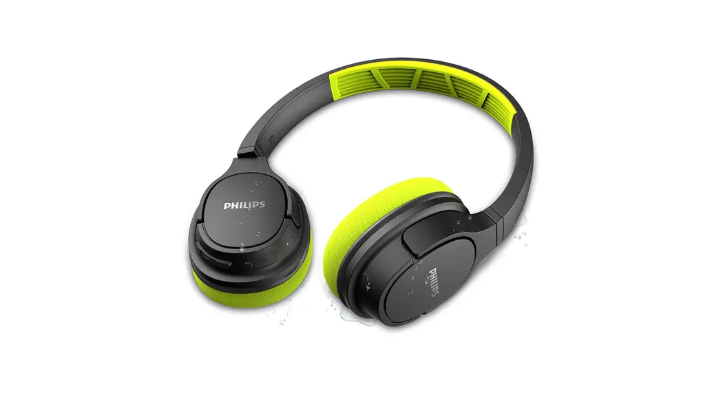 Philips Tash402lf Sweat Water Proof Over Ear Wireless Headphone Owner's Manual