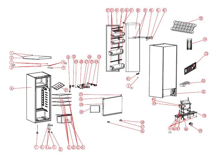 NIQUE-UGP-Series-Single-Door-Refrigerator-with-Freezer-fig-5