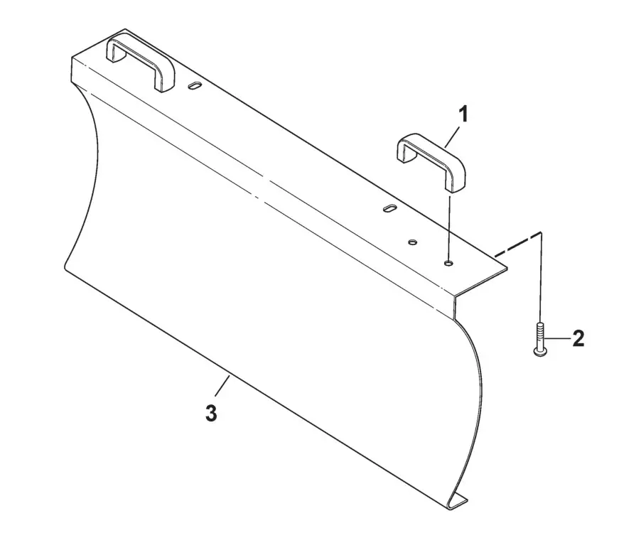 STIGA 219802532,S17 SWS 800 G Petrol Sweeper - Snow blade Parts