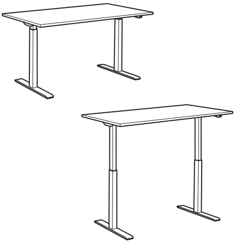 IKEA 393.963.21 RODULF Desk Sit-Stand-FIG1
