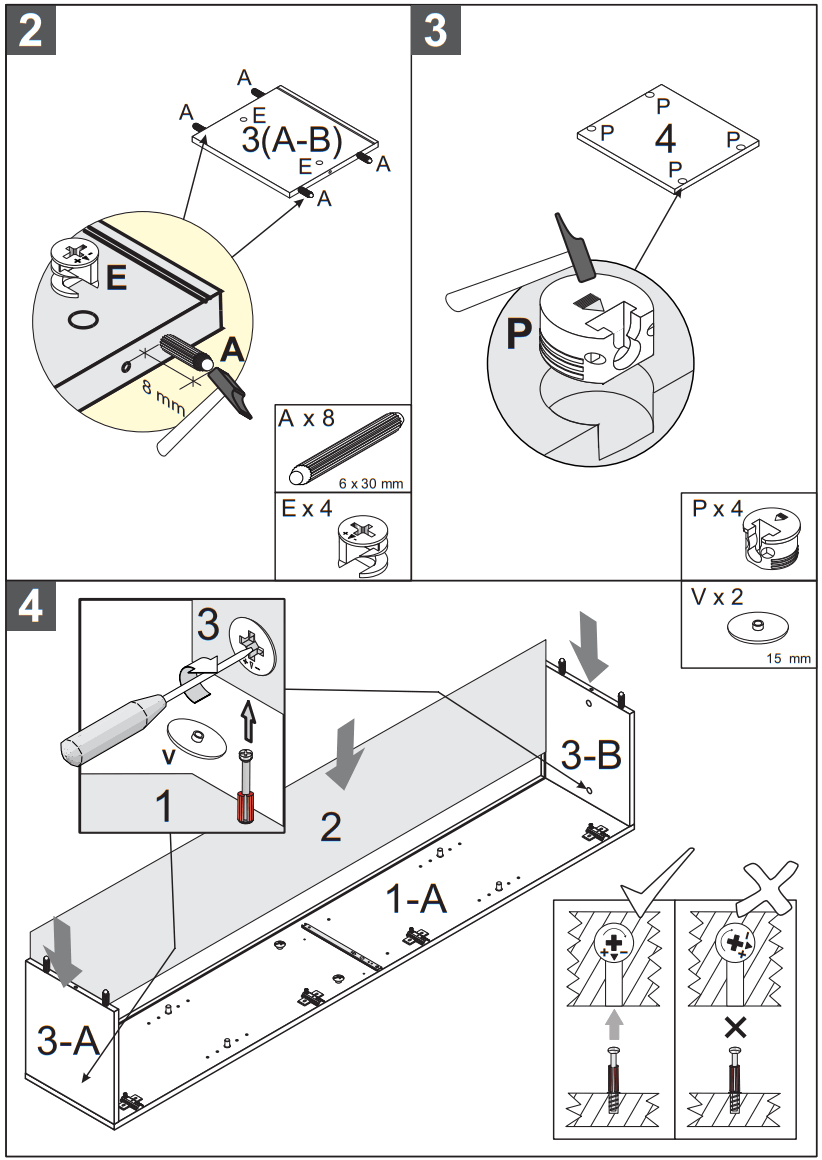 Fores 305250 A4 Bath Wall Cupboard - Fig3