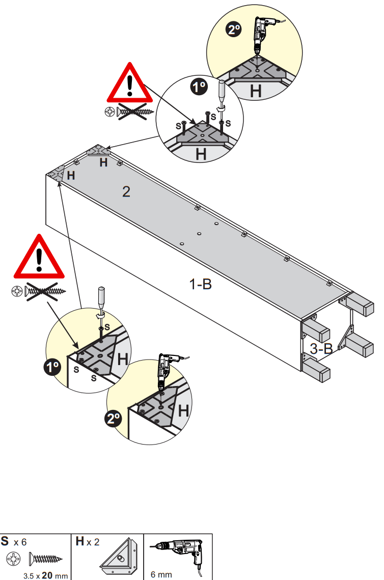 Fores 305250 A4 Bath Wall Cupboard - Fig7