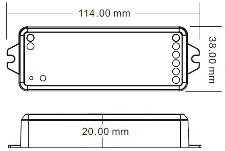 SKYDANCE WZS1 ZigBee 3.0 Constant Voltage LED Controller 02