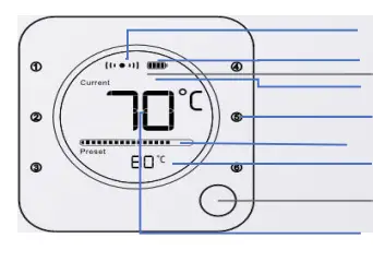 BFOUR BF-5 Meat Thermometer Wireless Bluetooth-Fig-1
