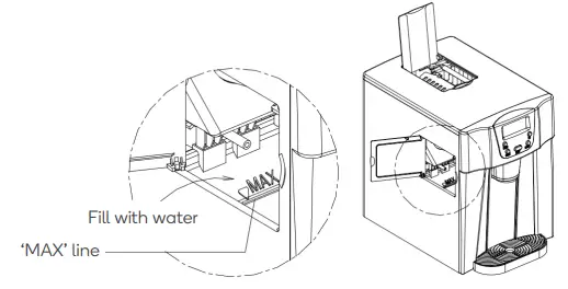 kogan-KA2ICDISPSA-Ice-Cube-Maker-and-Water-Dispenser-FUG 4