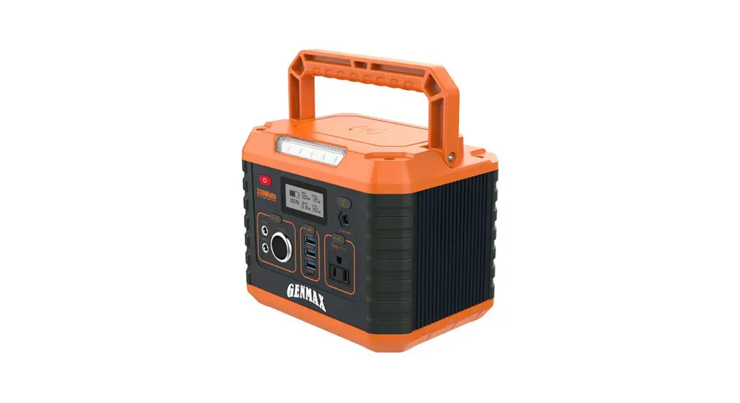 Genmax Mp330 Portable Power Station User Manual