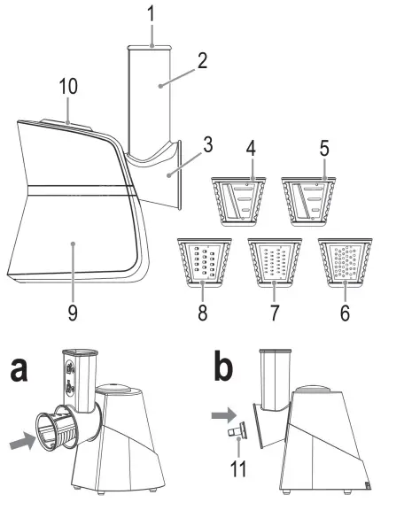 CLATRONIC-ME-3604-High-Quality-Large-Multi-Express-FIG-1