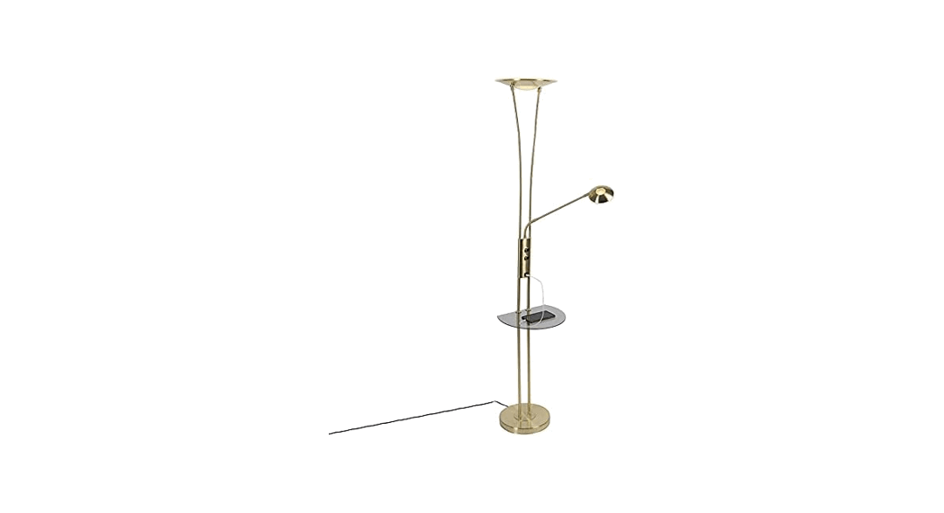 Qazqa 99506 Sevilla Fl Modern Gold Brass Floor Lamp Instruction Manual