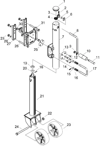 HAULMASTER-58205-Dual-Wheel-Swing-Away-Trailer-Jack-5