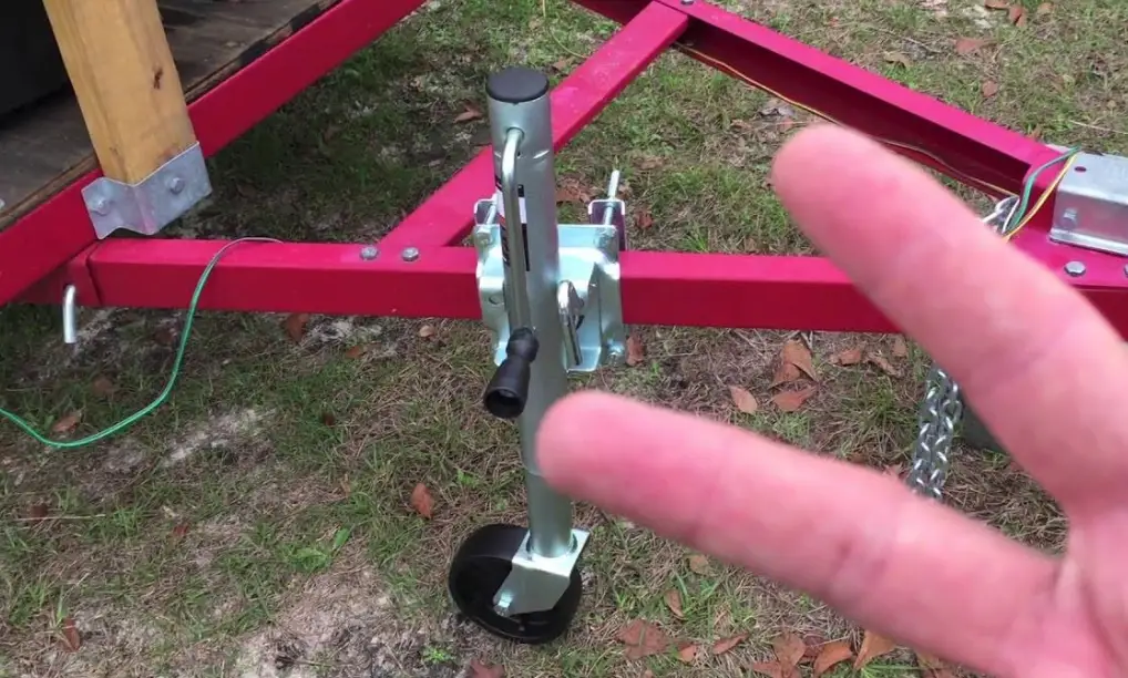 Haulmaster 58205 Dual Wheel Swing-away Trailer Jack Owner's Manual