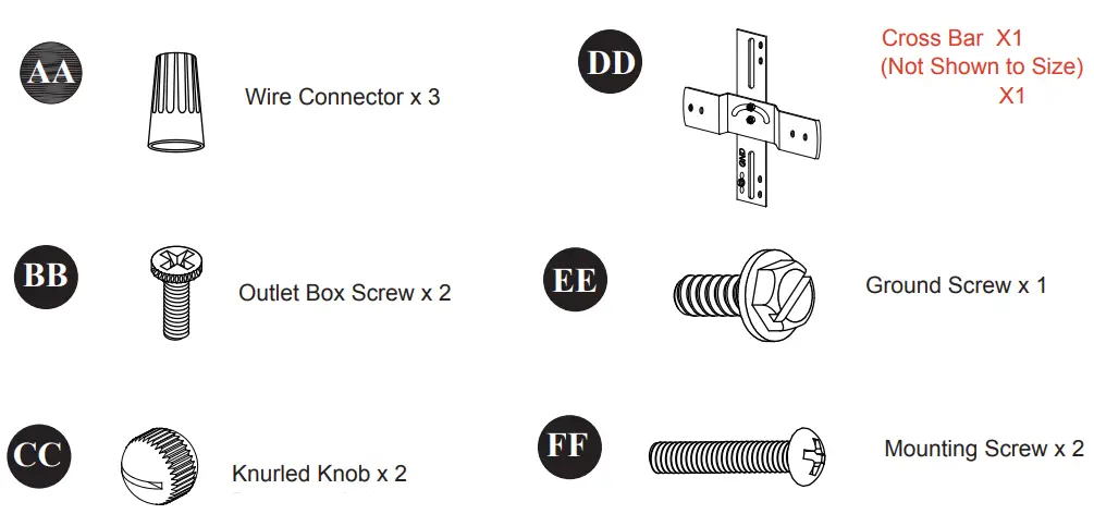 Origin 21 81010 Smithfield LED 1-Light Outdoor Coal Cylinder Wall Mount - fig 3