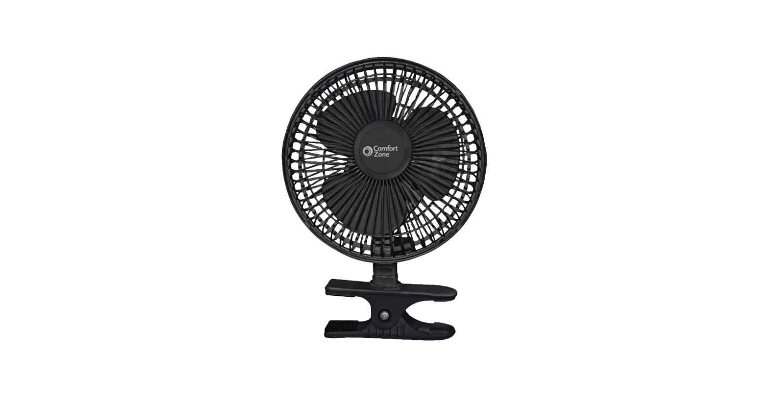 Comfort Zone Cz6c 6 Inch 2-speed Portable Indoor Desk Fan User Guide Comfort Zone Cz6c 6 Inch 2-speed Portable Indoor Desk Fan User Guide