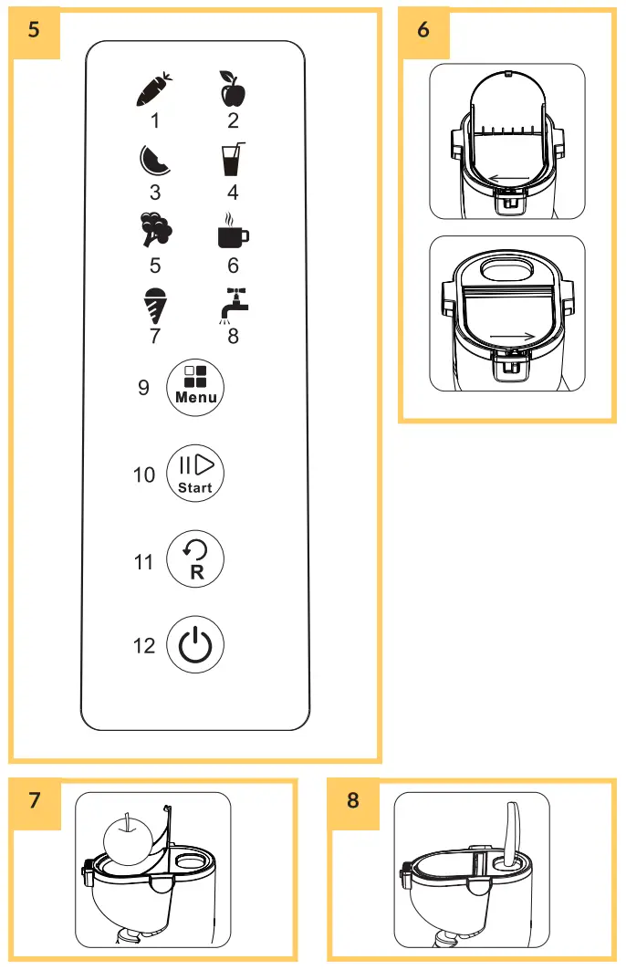 ZEEGMA Sap Pro Fruit Pusher - Figure 3
