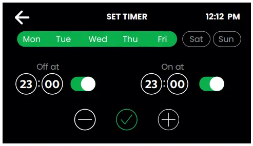LCD Screen Operation - Section C