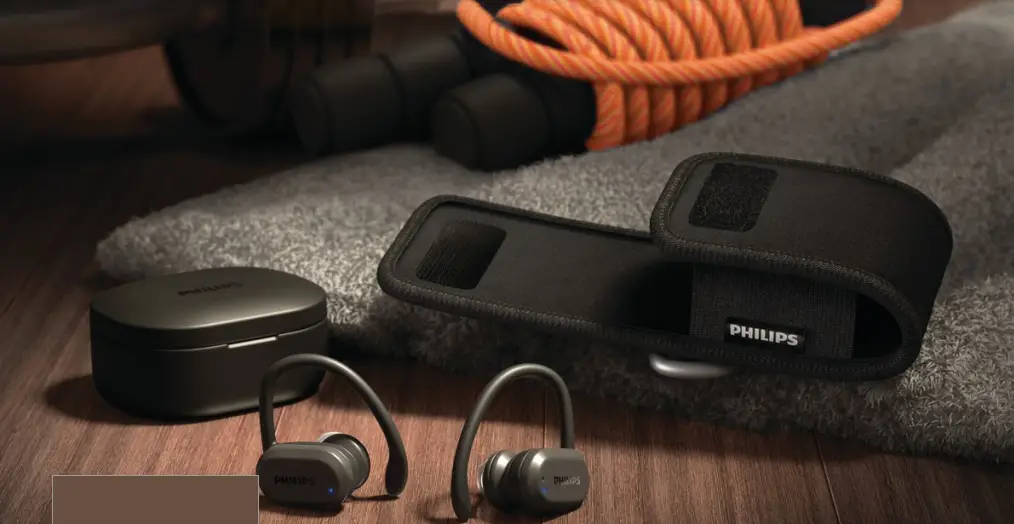 PHILIPS TAA7306BK Go Series In-Ear Fit True Wireless Sports Headphones - fig 1