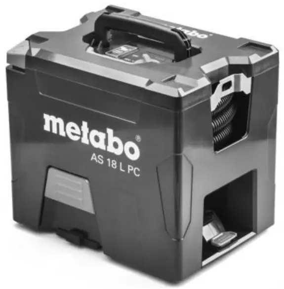 metabo 602021850 AS 18 L PC Battery Vacuum Cleaner 18 V