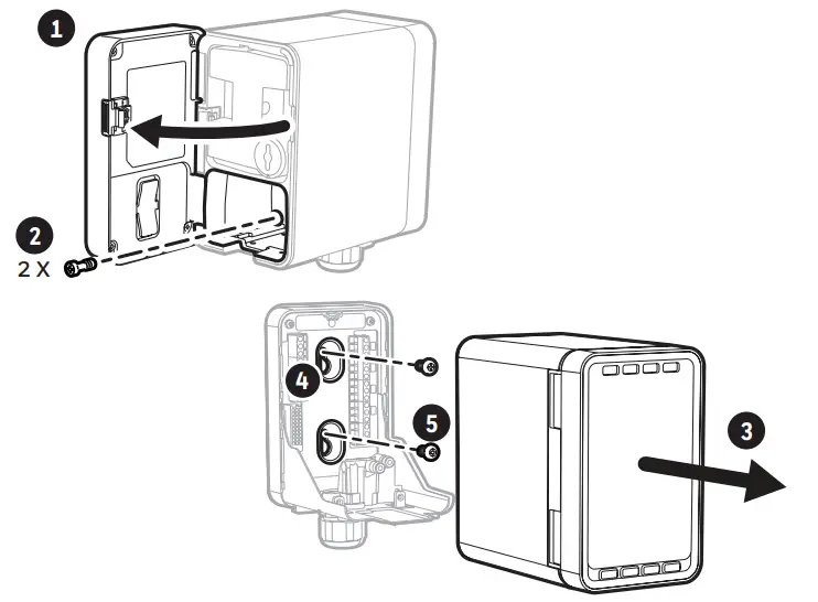 Honeywell MIDAS-M Multi Gas Transmitter - Mounting the Transmitter Device