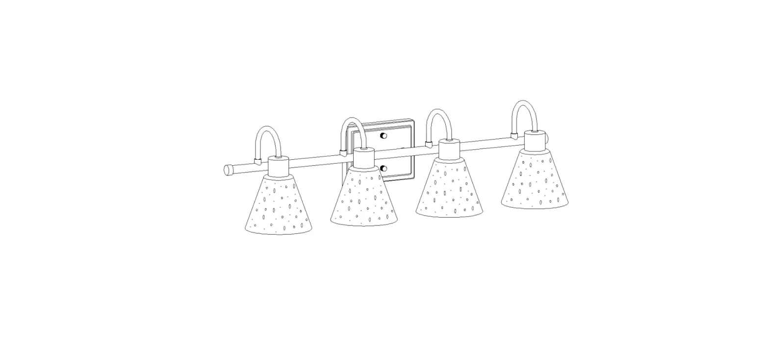 Zevni A04773w4 28-inch 4-light Black-gold Modern-contemporary Vanity Light Installation Guide