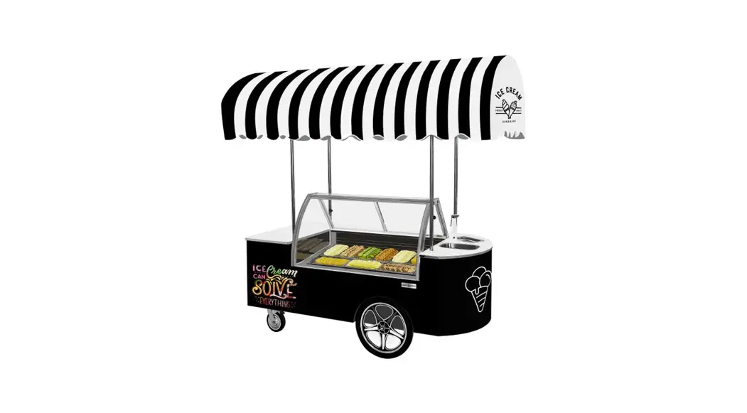 Ggm Gastro Spewha3 Ice Cream Cart User Manual