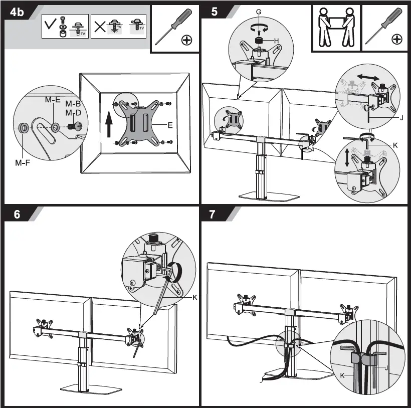 ACT-.AC8332-Monitor-Arm-Gas-Spring-2-Screens-fig-4