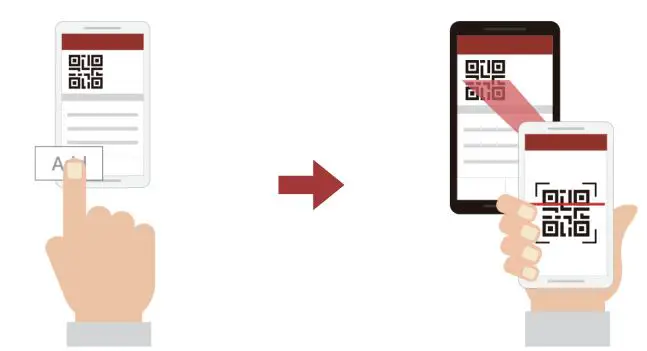 SENA Pi Bluetooth Communication Headset for Helmet User Guide - Scan the QR code displayed on your friend