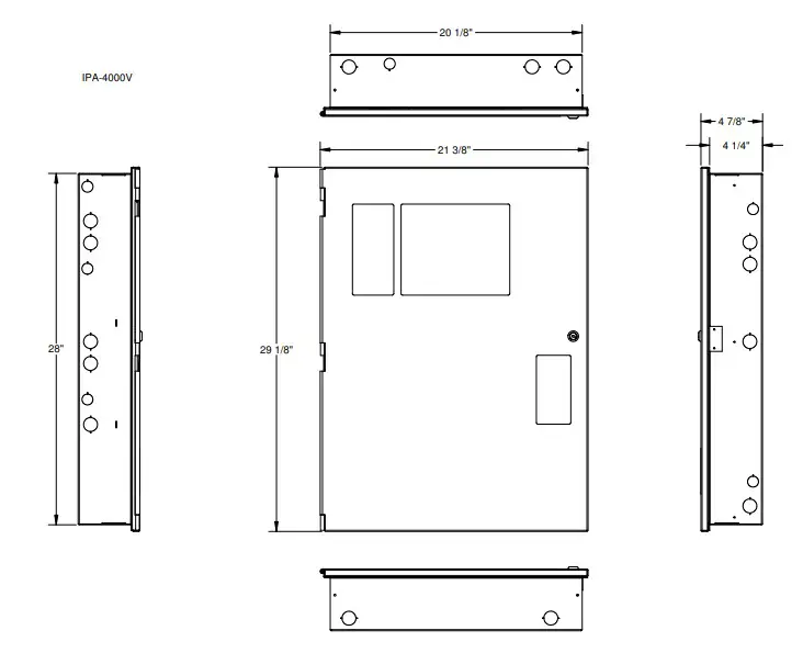 POTTER AFC-1000V Integrated Voice Fire Alarm Panel img1