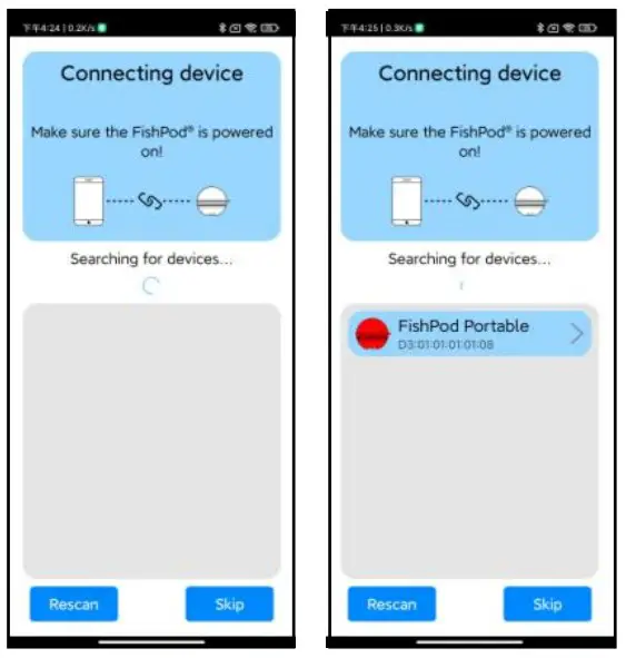 Device pairing instructions