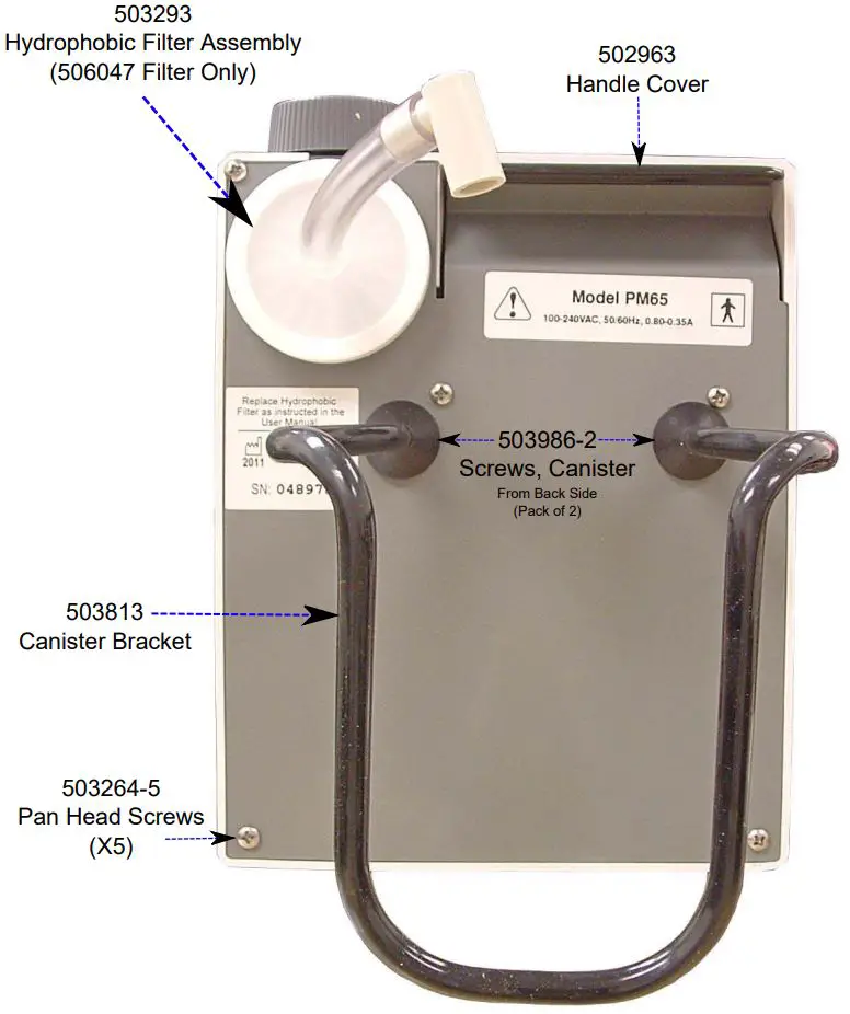 PRECISION-MEDICAL-PM65HG-EasyGo-Va-Aspirator-fig 3