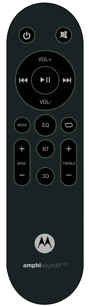 motorola MT160-5-DSB21 160W Dolby Soundbar - remot