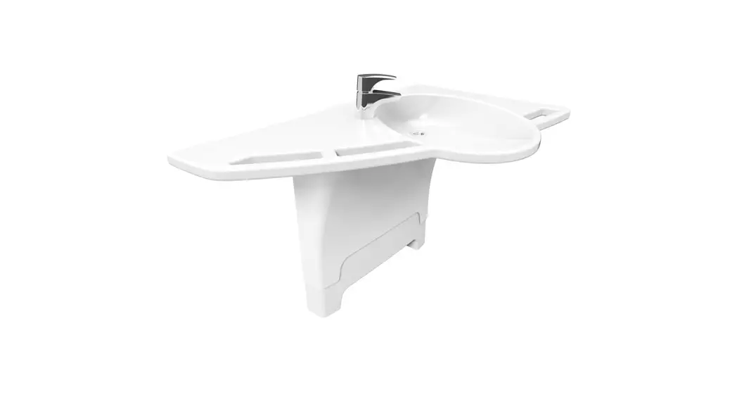 Ropox 6153 Support Washbasin Basic Right Hand User Manual