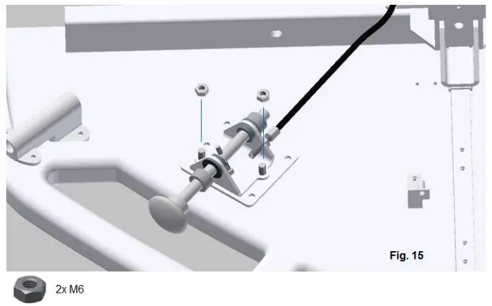 ROPOX 6153 Support Washbasin Basic Right hand - Ropox Lateral 12