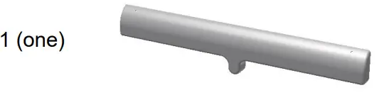 ROPOX 6153 Support Washbasin Basic Right hand - Ropox Lateral 3