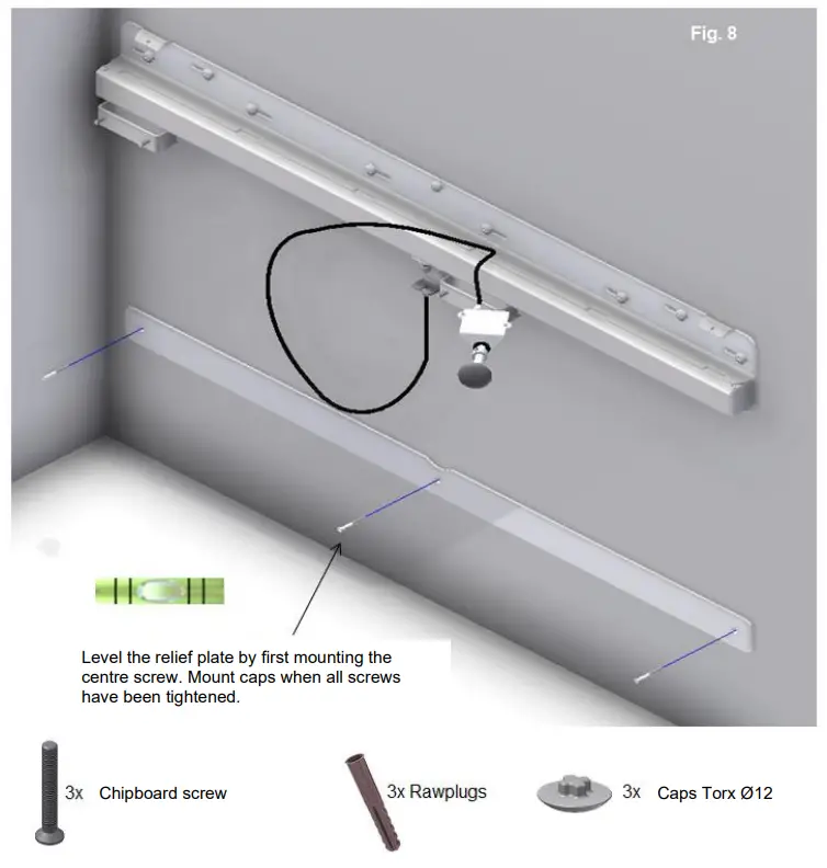 ROPOX 6153 Support Washbasin Basic Right hand - Ropox Lateral 6