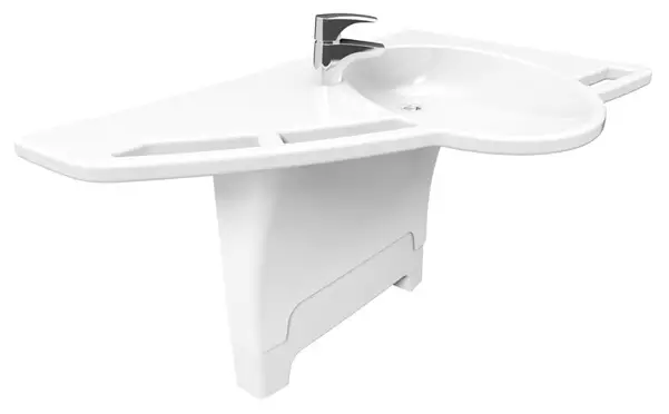 ROPOX 6153 Support Washbasin Basic Right hand