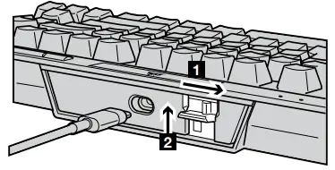 CORSAIR K70 RGB TKL Mechanical Gaming Keyboard - 2