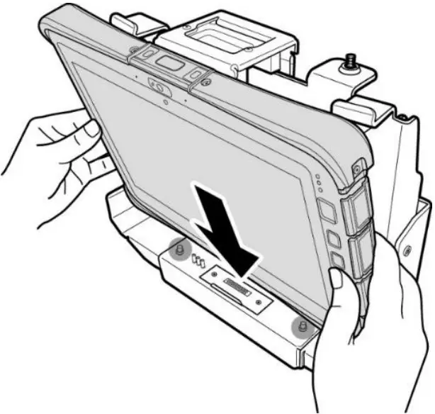 Docking the Tablet PC