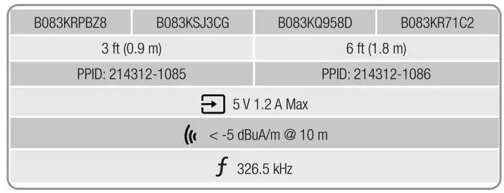 amazon B083KRPBZ8 Apple Watch Magnetic Charging Cable - FIGURE 5