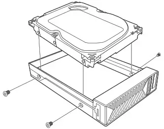 Hanwha Techwin PRN 1610B2 Network Video Recorder - Installing the HDD 3