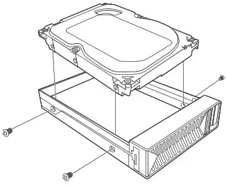 Hanwha Techwin PRN 1610B2 Network Video Recorder - Installing the HDD 7
