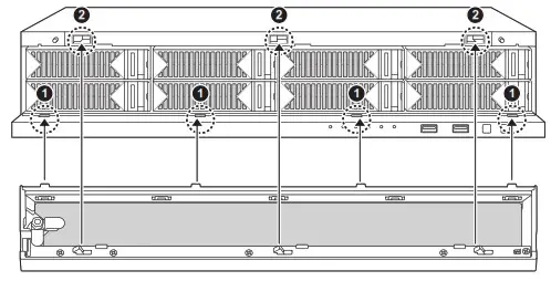 Hanwha Techwin PRN 1610B2 Network Video Recorder - Installing the HDD 8