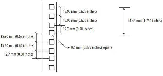 Hanwha Techwin PRN 1610B2 Network Video Recorder - Installing the Rack 2